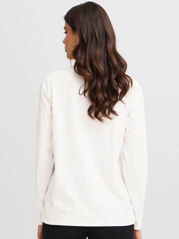 T-shirt ' FRZASHOULDER TEE 5 ' Fransa en blanc