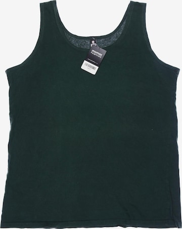 Trigema Top & Shirt in XL in Green: front