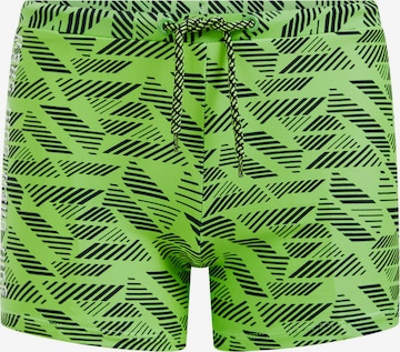 Shorts de bain WE Fashion en vert : devant