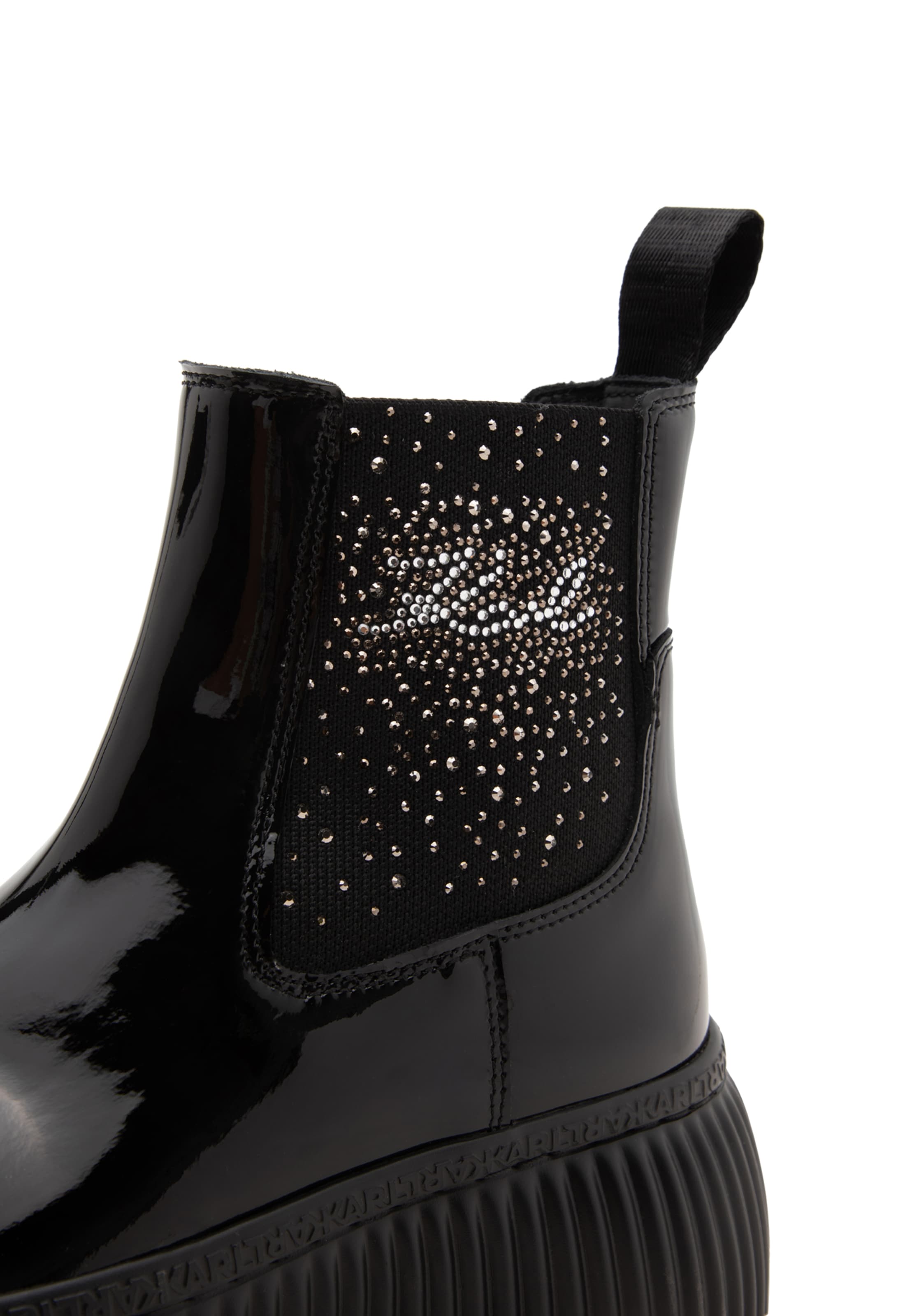 Karl Lagerfeld Chelsea Boots in Schwarz