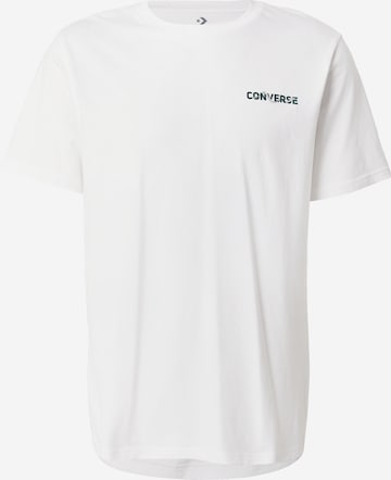 CONVERSE Koszulka 'ACTIVE' w kolorze biały: przód