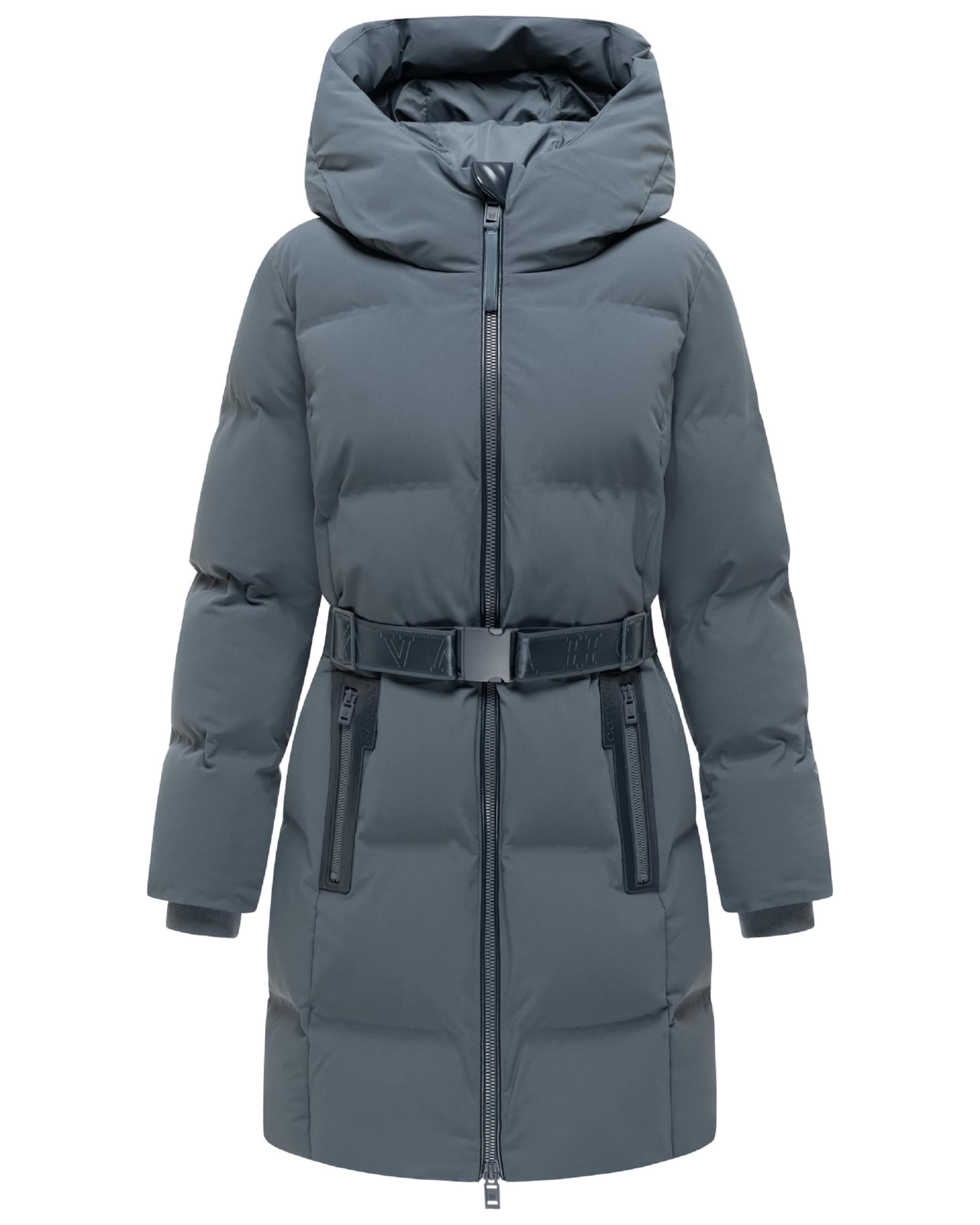 Cappotto funzionale 'Wolkenwichtel 14' di NAVAHOO in blu: frontale