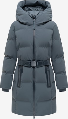 Cappotto funzionale 'Wolkenwichtel 14' di NAVAHOO in blu: frontale