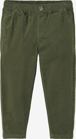 Effilé Pantalon NAME IT en vert : devant