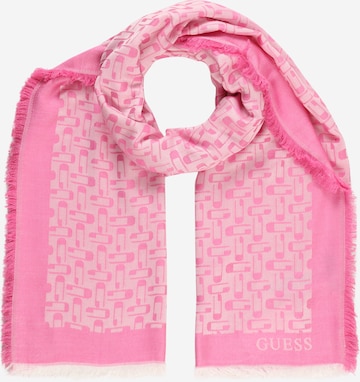 Écharpe 'Belle' GUESS en rose : devant