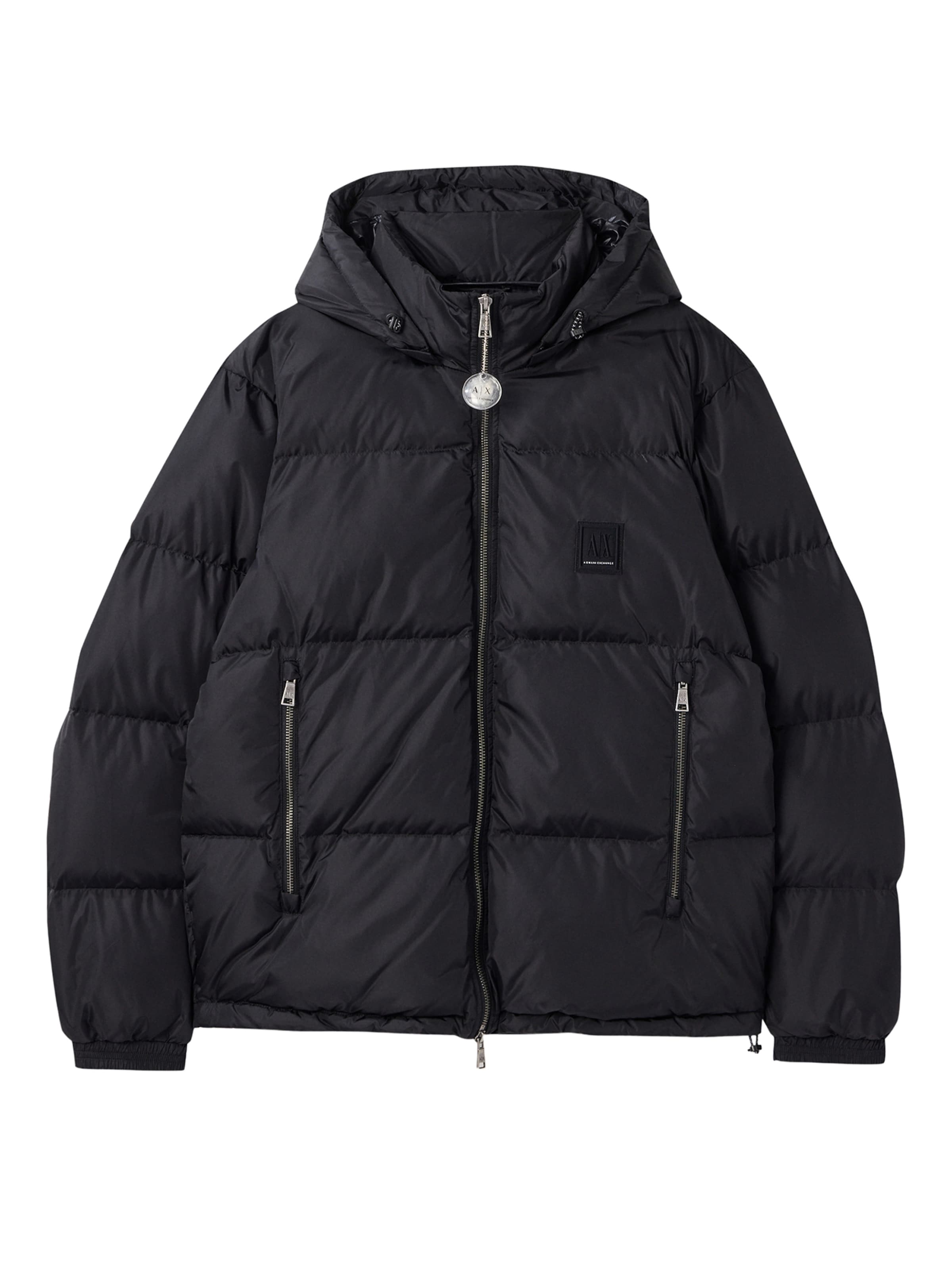 ARMANI EXCHANGE Téli dzseki - fekete: elől