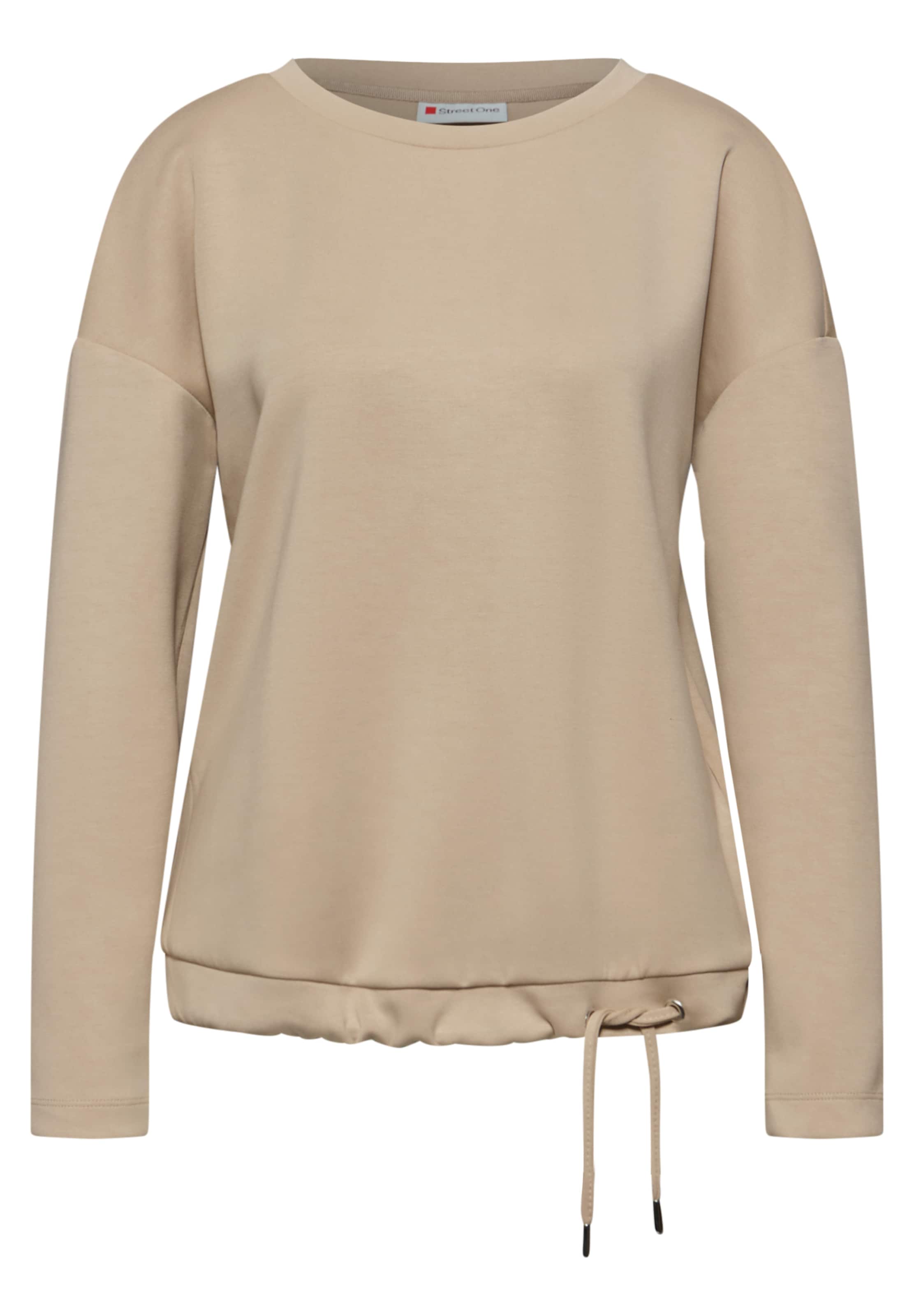 STREET ONE Pullover in Beige: Vorderseite