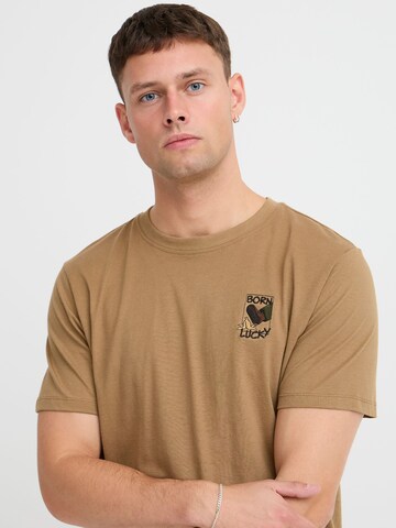 T-Shirt BLEND en marron