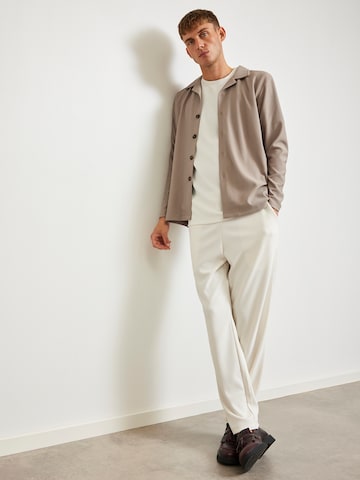 SELECTED HOMME Slimfit Hose in Beige: Vorderseite