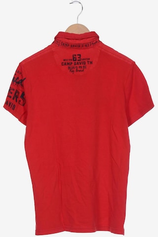CAMP DAVID Shirt in S in Red