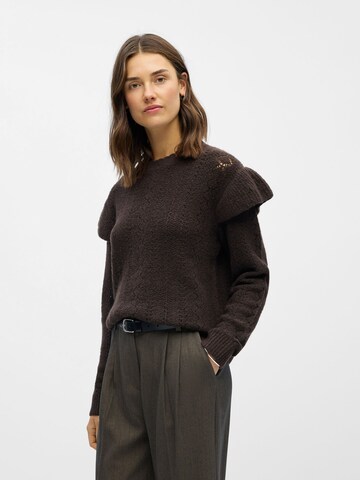 OBJECT Sweater 'Paola' in Brown: front