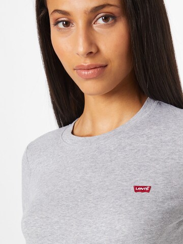 T-shirt 'LS Baby Tee' LEVI'S ® en gris