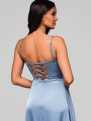Ombre Abendkleid in Blau