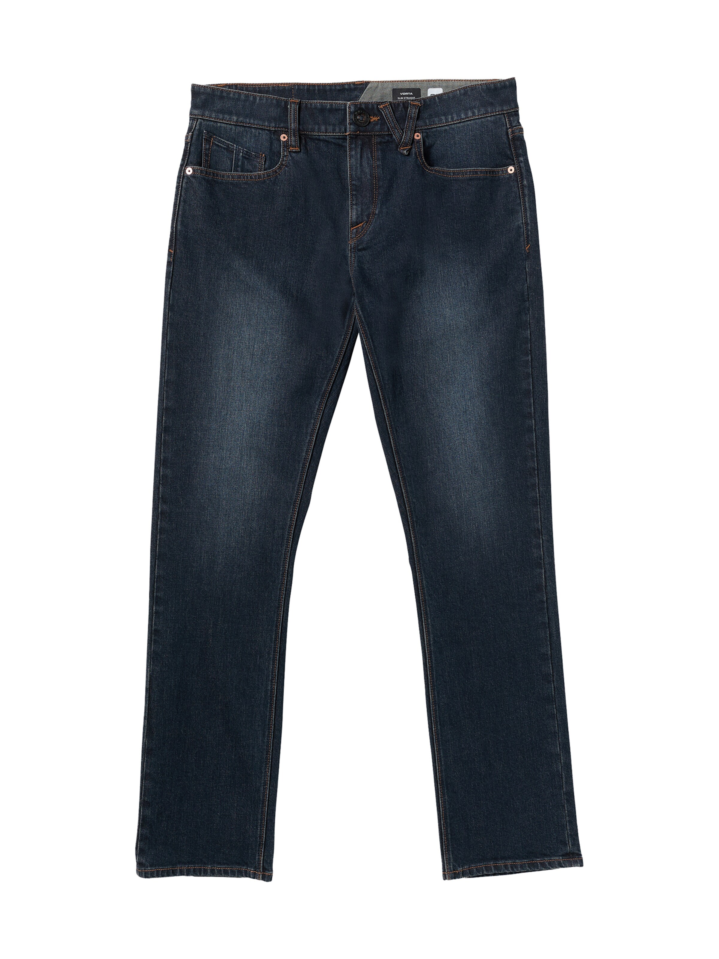 Volcom Slimfit Jeans 'Vorta' in Blau: Vorderseite