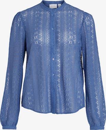 VILA Blouse 'CHIKKA' in Blauw: voorkant