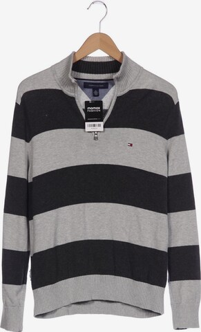 TOMMY HILFIGER Pullover M in Grau: predná strana