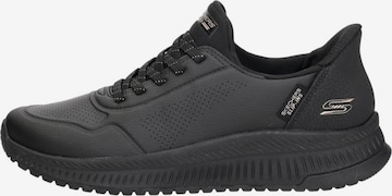SKECHERS Sneakers laag 'Slip-Ins: Bobs Squad 4 - Key Look' in Zwart: voorkant