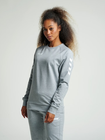 Hummel Athletic Sweatshirt in Grey: front