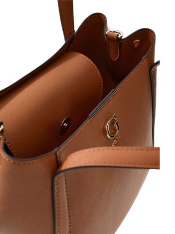 GUESS Käekott 'Guess Sac à Main Coleen Petit Caramel', värv pruun