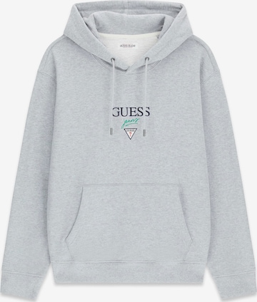 pilka GUESS JEANS Megztinis be užsegimo 'BAKER': priekis