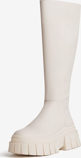 Bershka Stiefel in weiß, Produktansicht