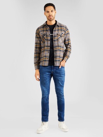 Brixton - Regular Fit Camisa 'BOWERY' em mistura de cores