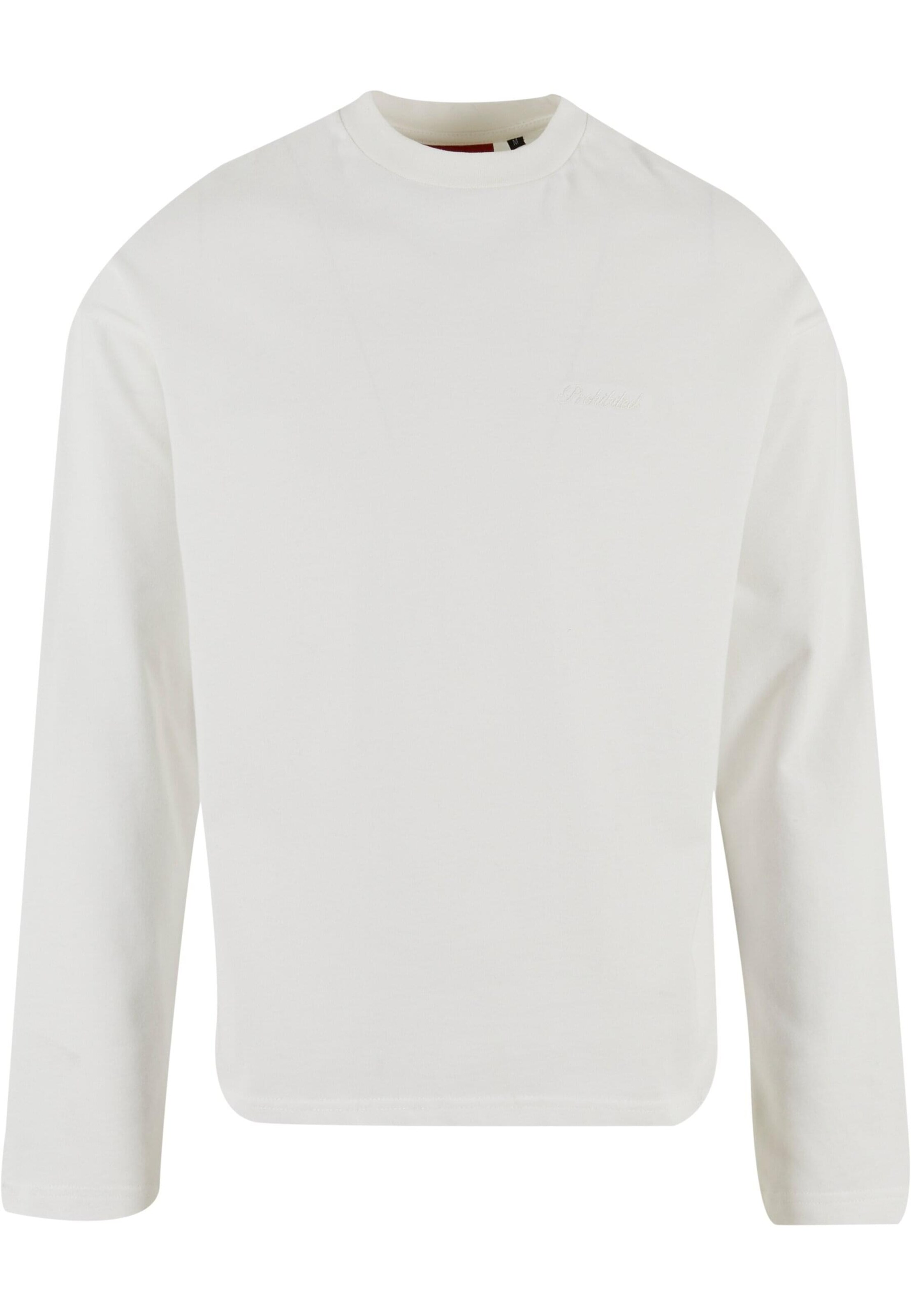 Prohibited Sweatshirt in Wit: voorkant