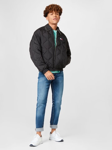 Tommy Jeans - Chaqueta de entretiempo en negro