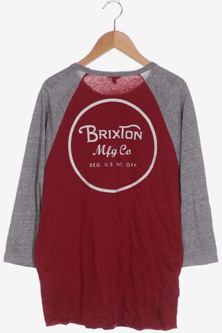 Brixton Langarmshirt S in Rot