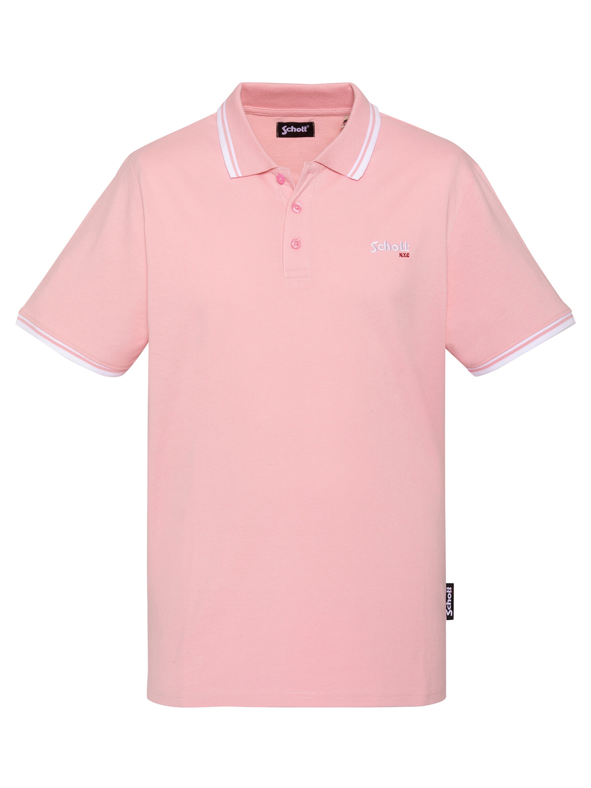 Schott NYC Shirt‌‌‌‌‌‌‌‌ in Pink: Vorderseite