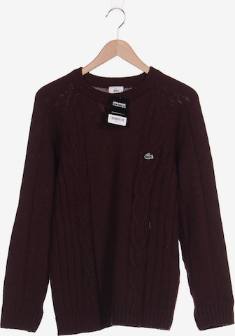 LACOSTE Sweater & Cardigan in M in Brown: front