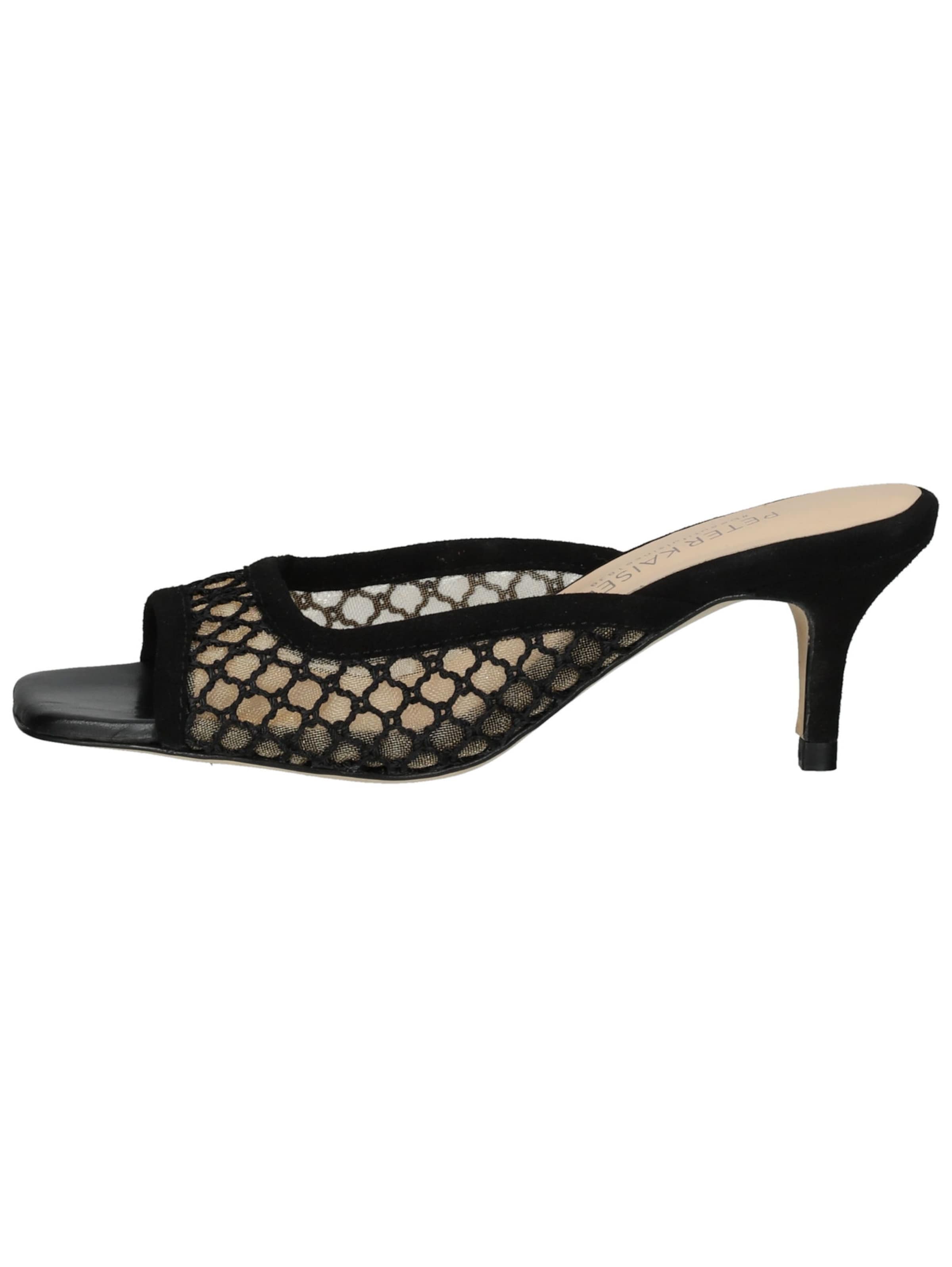 PETER KAISER Pantolette in Schwarz