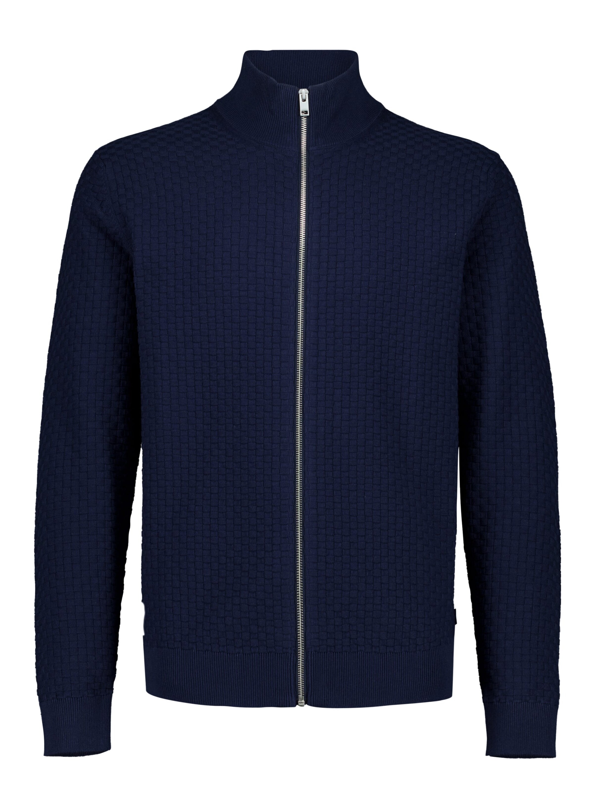 Lindbergh Knit Cardigan in XXXL in Navy, Item view