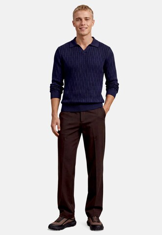 zero Pullover in Blau