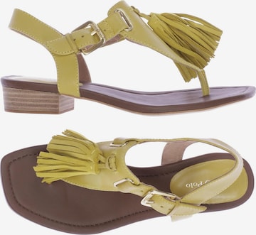 Marc O'Polo Sandals & High-Heeled Sandals in 37 in Yellow: front