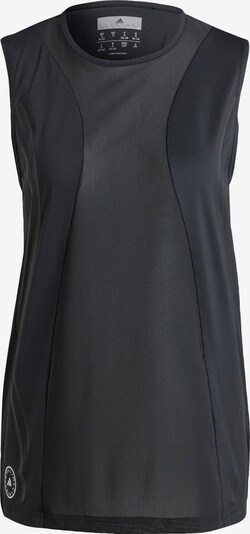 ADIDAS BY STELLA MCCARTNEY Sports top 'TruePace' in Anthracite / Graphite / White, Item view