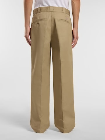 DICKIES Свободный крой Плиссированные брюки в Зеленый