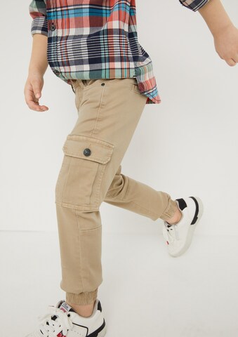 s.Oliver Tapered Hose 'Brad' in Beige: predná strana