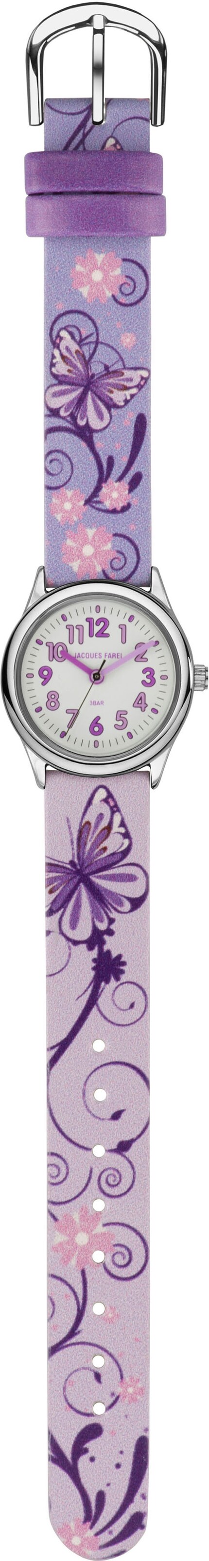 Jacques Farel Uhr in Lila