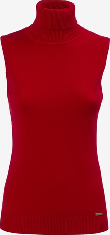 Influencer Tröja i röd: framsida