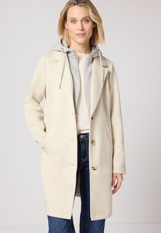 STREET ONE Between-Seasons Coat in Beige: front