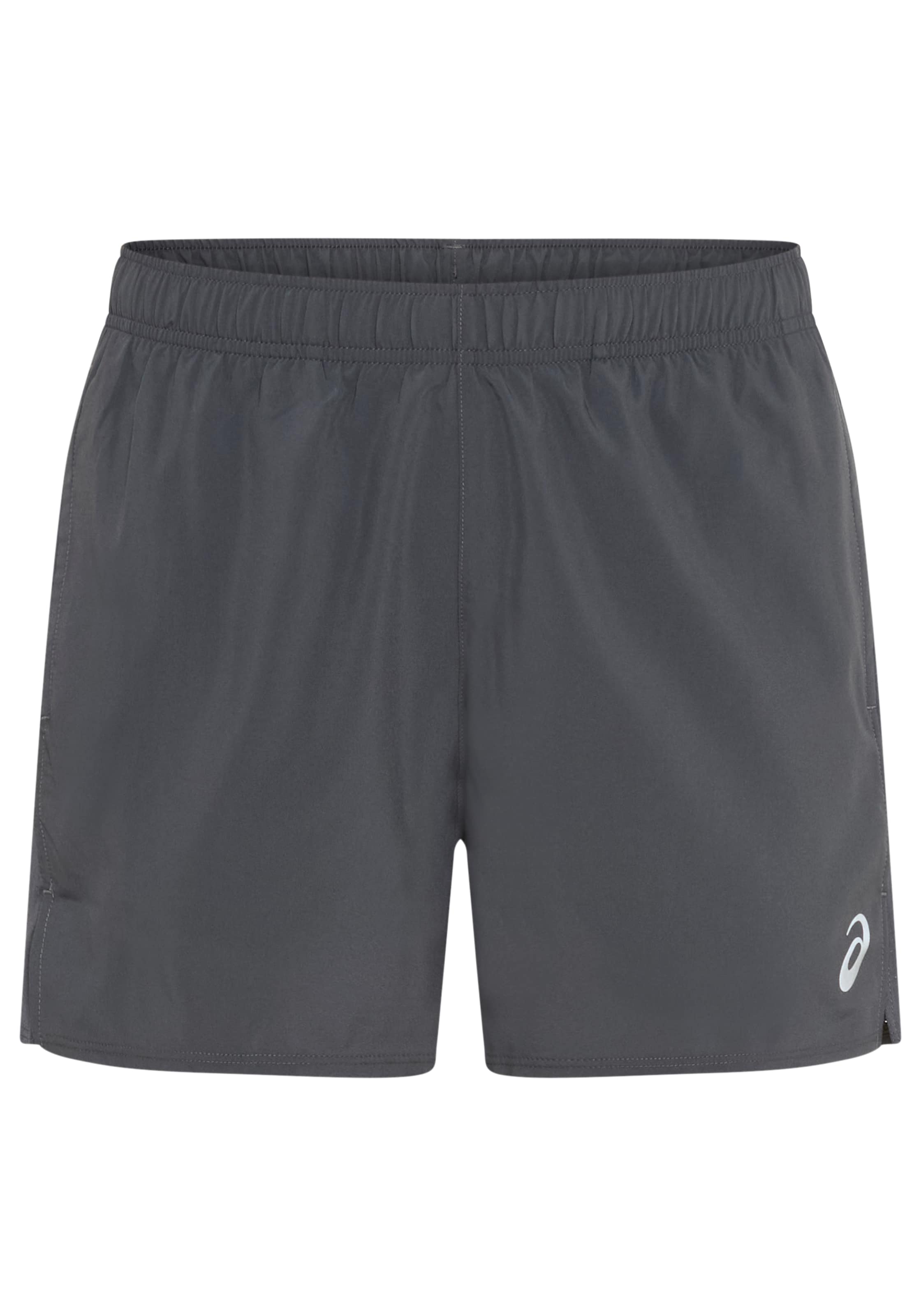 ASICS Workout Pants in Grey: front
