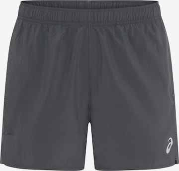 ASICS Regular Workout Pants in Grey: front
