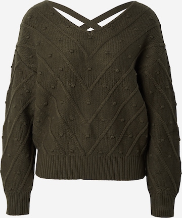 ABOUT YOU Sweater 'Hermine' in Green: front