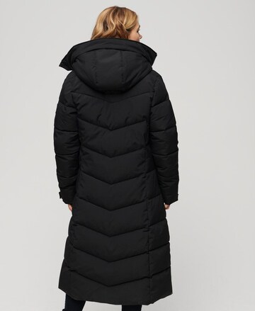 Superdry Wintermantel in Schwarz