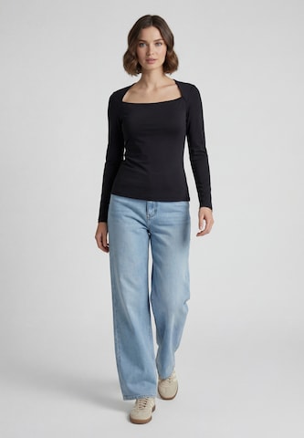 usha BLUE LABEL Shirt in Zwart