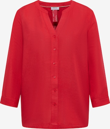 CECIL Bluse in Rot: Vorderseite