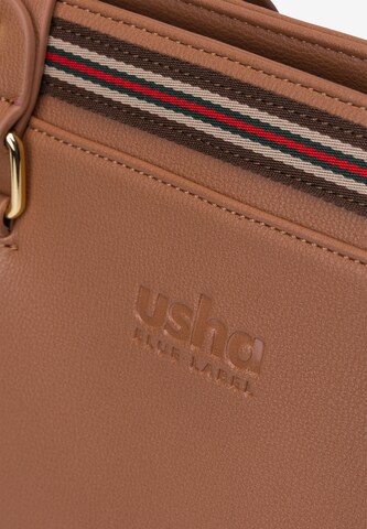 usha BLUE LABEL Handtasche 'Fenia' in Braun