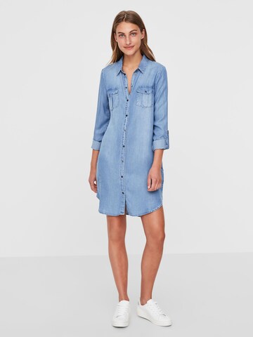 VERO MODA Kleid 'VMSilla' in Blau