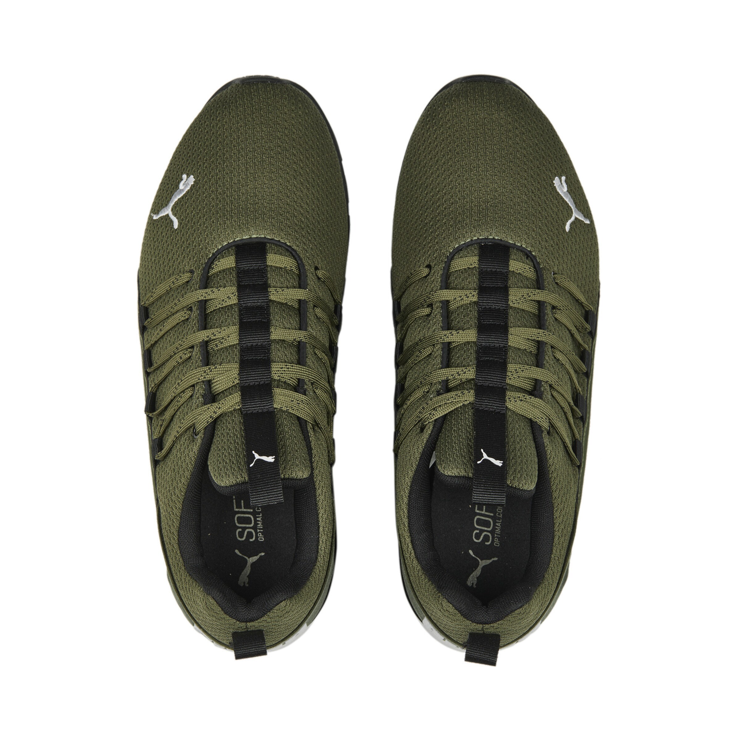 PUMA Loopschoen 'Axelion' in Groen